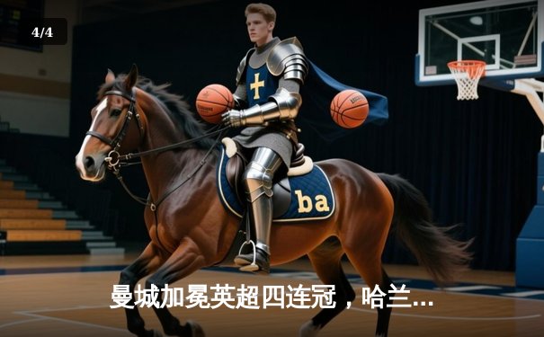 曼城加冕英超四连冠，哈兰德双响击碎枪手梦想 - 4